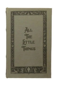 "All The Little Things" Canvas Book Storage Box