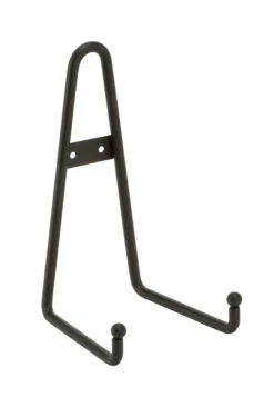 Metal Wall Hanging Display Rack With Ball Tips, Small, Black 6 Metal Wall Hanging Display Rack With Ball Tips, Small, Black -Home Decor Sale Store 146091WU49