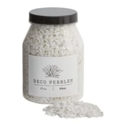White Pebbles, 37 Ounce Jar