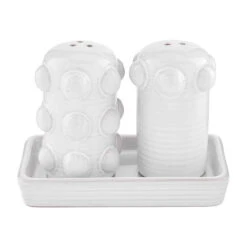 Beaded Salt & Pepper 3-Piece Set By Mud Pie