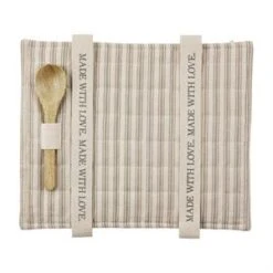 "Made With Love" Casserole Holder Set By Mud Pie