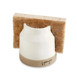"Sponge" Debossed Sponge Holder By Mud Pie