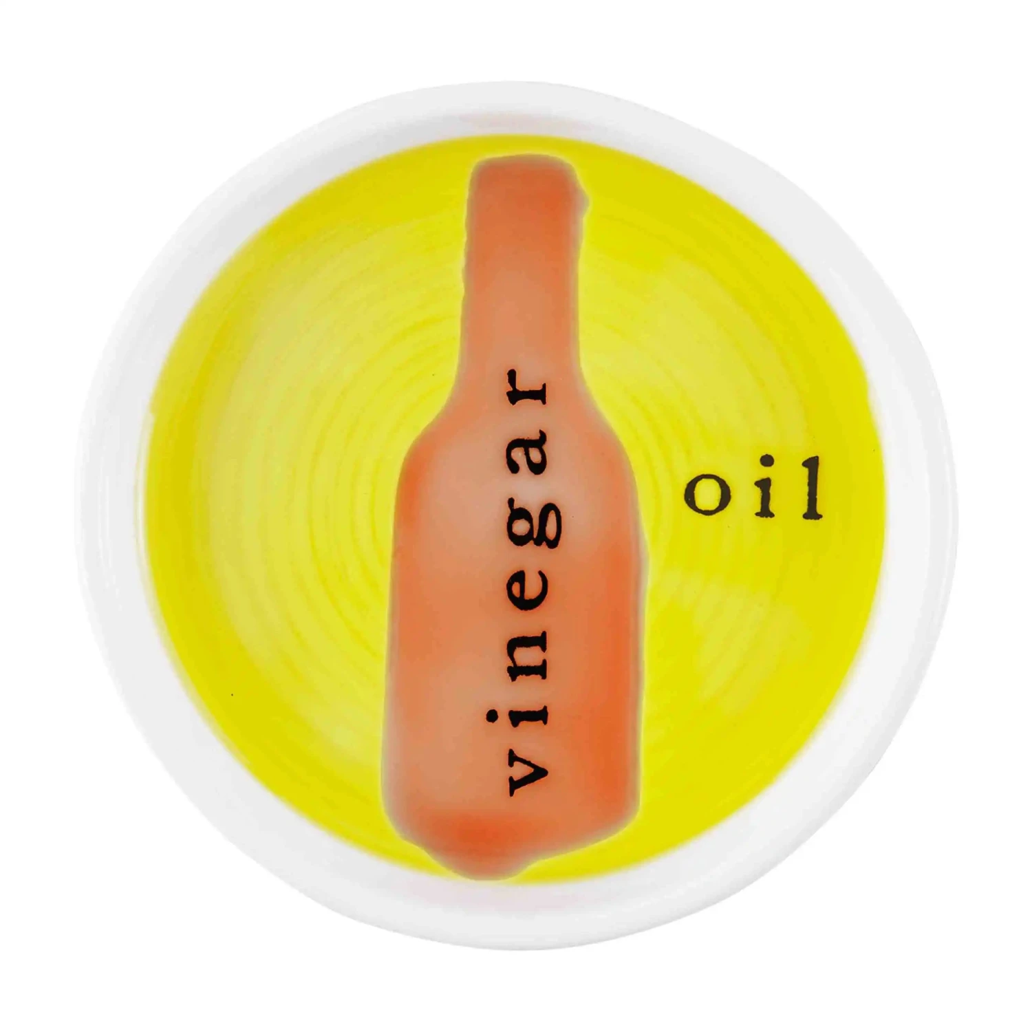 Oil & Vinegar Dipping Tidbit Dish, 2 Style Options By Mud Pie 3 Oil & Vinegar Dipping Tidbit Dish, 2 Style Options By Mud Pie - Image 3