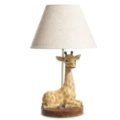Giraffe With Glasses Lamp (Pick Up Only)