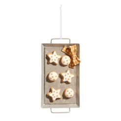 Gingerbread Cookie Sheet Ornament