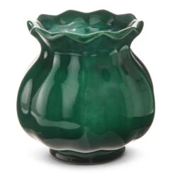 Verdigris Green Bud Planter Pot, 7" (Pick Up Only)