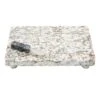 Footed Gray Granite Large Cheese Serving Board Set By Mud Pie (Pick Up Only)