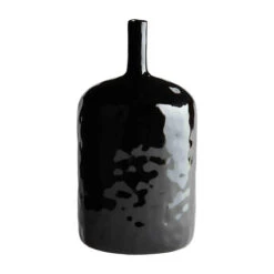 Black Bottle Vase, 3 Size Options By Mud Pie (Pick Up Only) -Home Decor Sale Store 47700335L