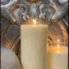 Radiance "Empire" LED Poured Candle, Simply Ivory, 6” Dia X 15.25” T (Pick Up Only)