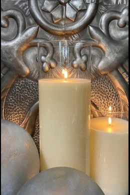 Radiance "Empire" LED Poured Candle, Simply Ivory, 6” Dia X 15.25” T (Pick Up Only) 1 Radiance "Empire" LED Poured Candle, Simply Ivory, 6” Dia X 15.25” T (Pick Up Only)