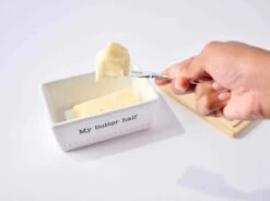 "My Butter Half" Covered Butter Dish By Mud Pie 5 "My Butter Half" Covered Butter Dish By Mud Pie -Home Decor Sale Store 48700010 2