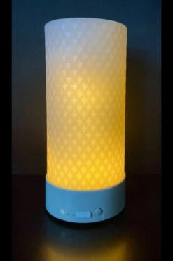 XL Flame Illusion Rechargeable Candle, 7.5" By The Light Garden