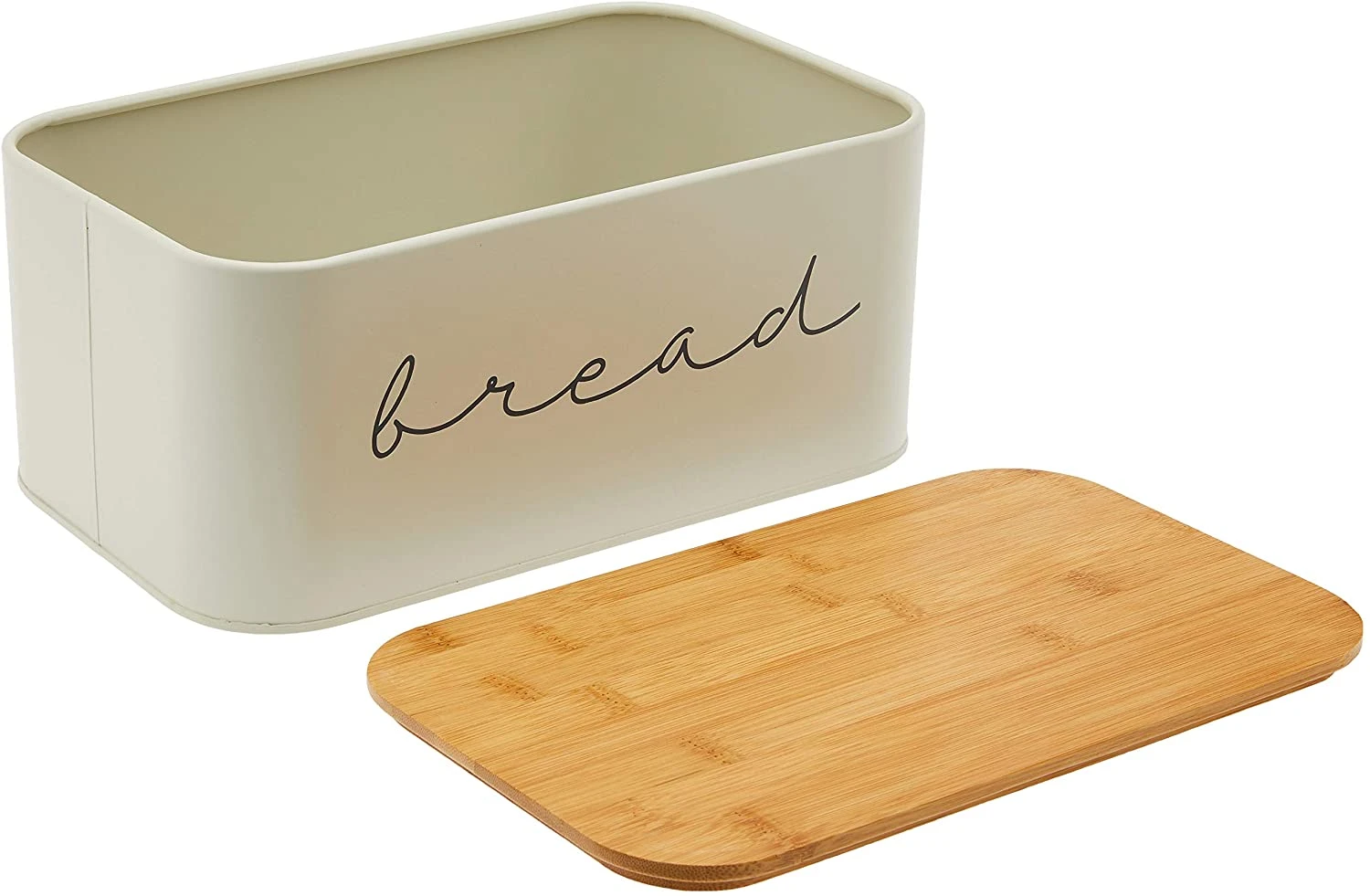 "Bread" Bin With Bamboo Lid 3 "Bread" Bin With Bamboo Lid - Image 3