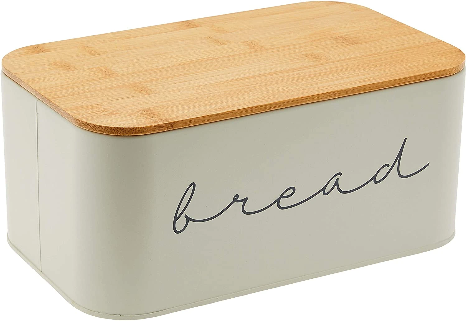"Bread" Bin With Bamboo Lid 2 "Bread" Bin With Bamboo Lid - Image 2