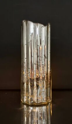 Stella Mercury Glass Hurricane Vessel, 11.8"