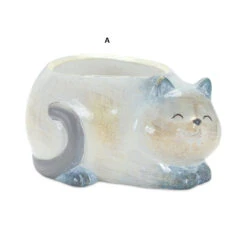 Kitty Cat Planter Pot, 2 Style Options -Home Decor Sale Store 85562 1