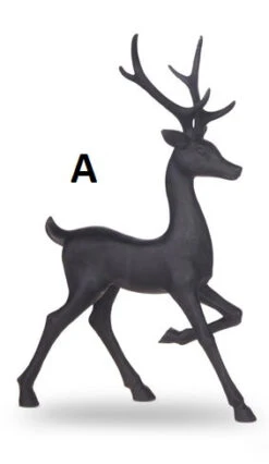 Black Reindeer, 2 Style Options (Pick Up Only) -Home Decor Sale Store A f11341fb 44ee 482d ade7 be346bf03806