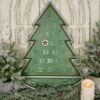 Christmas Tree Countdown Sign With Moving Star
