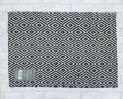 Black Diamond Base Door Mat
