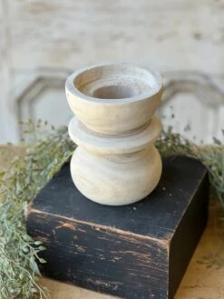 Wood Bobbin Holder Vase, 6.25" 6 Wood Bobbin Holder Vase, 6.25" -Home Decor Sale Store BW9736 d5e40a17 b1ef 4c0f b4cb 709b13c76422