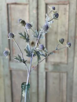 Thistle Field Flowers Stem, Sky Blue, 28" -Home Decor Sale Store BY19934