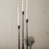 Tall Cast Iron Taper Candle Holder, 3 Size Options