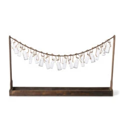 Bottle Garland Vases & Wooden Stanchion By Park Hill Collection (Pick Up Only) -Home Decor Sale Store ECL81512 main 03