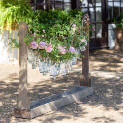 Bottle Garland Vases & Wooden Stanchion By Park Hill Collection (Pick Up Only) -Home Decor Sale Store ECL81512 main 10