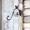 Cast Iron Hook Hanger With Bird