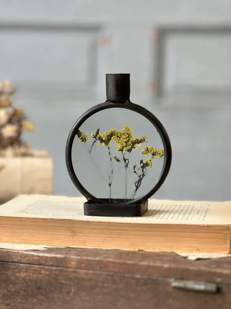 Botanical Taper Candle Holder, Bliss, 5" 3 Botanical Taper Candle Holder, Bliss, 5" - Image 3