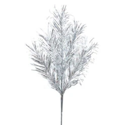 Silver Tinsel Spray, 28" (Pick Up Only)
