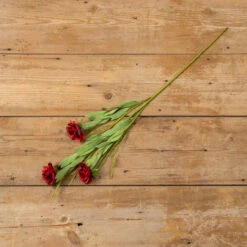 Rose Spray, Red, 31"