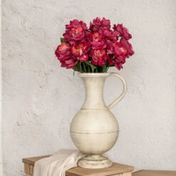 Peony Stem, Burgundy, 25" -Home Decor Sale Store G219261 1 36863