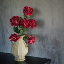 Peony Stem, Burgundy, 25" -Home Decor Sale Store G219261 7 78943