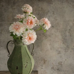 Zinnia Spray, Pale Peach, 24" 5 Zinnia Spray, Pale Peach, 24" -Home Decor Sale Store G228219 4 30049