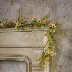 6' Wildflower Garland, Orange