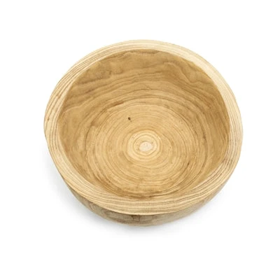 Deep Wood Carved Bowl (Pick Up Only) 2 Deep Wood Carved Bowl (Pick Up Only) - Image 2