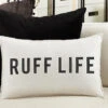 "Ruff Life" Dog Pillow