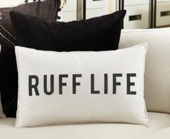 "Ruff Life" Dog Pillow