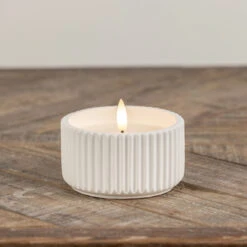 3D Flame Ribbed Cement Candle, 3 Size Options 13 3D Flame Ribbed Cement Candle, 3 Size Options -Home Decor Sale Store NY229093 61681