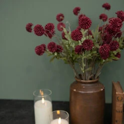 Onion Spray, Dark Red, 20.75" -Home Decor Sale Store OR224788 7 36933