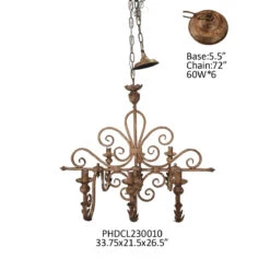 Seville Chandelier By Porch View Home