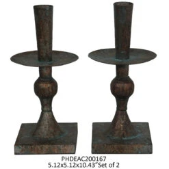 Norwood Candlestick Candle Holder, 2-Piece Set By Porch View Home (Pick Up Only) -Home Decor Sale Store PHDEAC200167 2