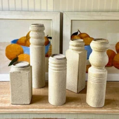 Collected Primitive Candle Holder, 5 Size Options By Porch View Home (Pick Up Only)