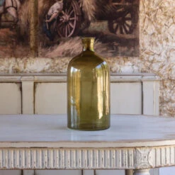 Spirits Bottle, Olive Green By Porch View Home (Pick Up Only)