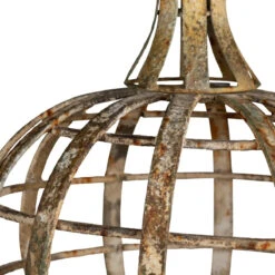 Aged Metal Garden Ornament By Porch View Home (Pick Up Only) -Home Decor Sale Store PHDEAC220051 3