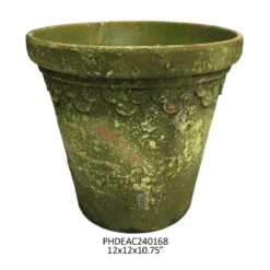 Aged Garden Pot #12 By Porch View Home