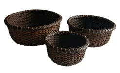 Rattan Collection Basket, 3 Size Options By Porch View Home