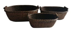 Rattan Arrangers Basket, 3 Size Options By Porch View Home