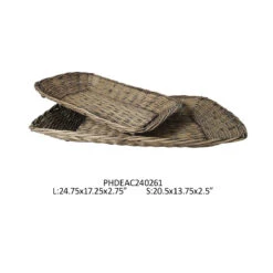 Woven Produce Tray By Porch View Home, 2 Size Options